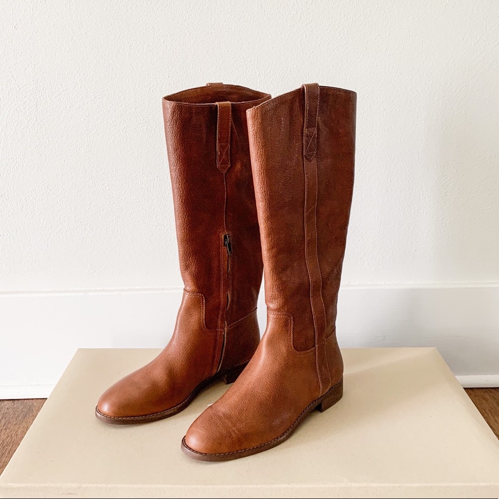 Madewell leather riding boots